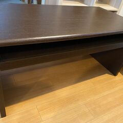 テレビ台／PCテーブル  【値引可⇒値引額はメールで😊】パソコン作業に便利　の画像