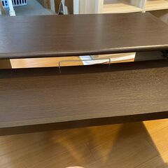 テレビ台／PCテーブル  【値引可⇒値引額はメールで😊】パソコン作業に便利　の画像