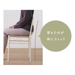 ダイニングセット　椅子2脚テーブルの画像