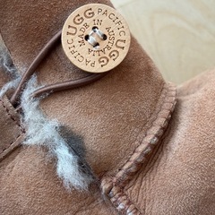UGG ムートンブーツ　シープスキンブーツ　サイズ18くらい　アグの画像