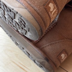 UGG ムートンブーツ　シープスキンブーツ　サイズ18くらい　アグの画像