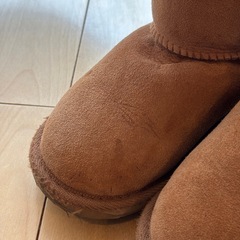 UGG ムートンブーツ　シープスキンブーツ　サイズ18くらい　アグの画像