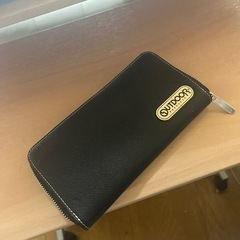 長財布　黒　OUTDOORの画像