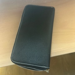 長財布　黒　OUTDOORの画像