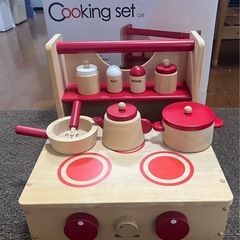 ニチガン　おままごとセット　木のおもちゃの画像