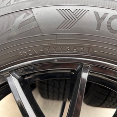 185 60 R15 スタッドレスタイヤ4本セット YOKOHAMA iceGUARD77の画像