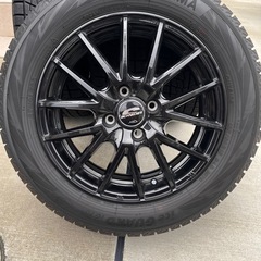 185 60 R15 スタッドレスタイヤ4本セット YOKOHAMA iceGUARD77の画像