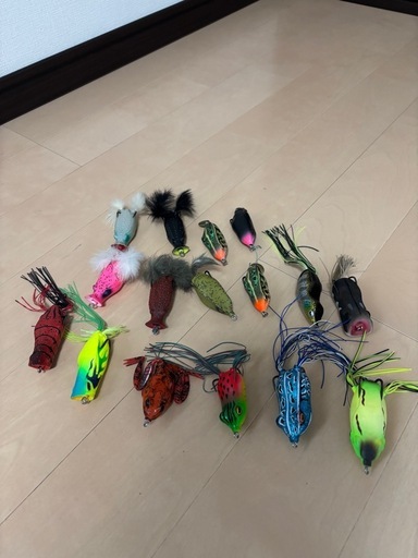 バス釣り　ダイワ　ブラックレーベル　タトゥーラ　フロッグタックルセット