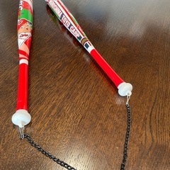 カープ　応援メガホン　バット型の画像