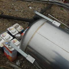 エコキュートのタンク DIY 動作未チェック 中古品 現状品 ジャンク品の画像