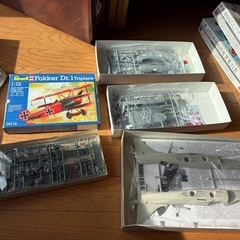 新品プラモデルいろいろの画像