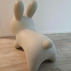 バルーナボンボン　うさぎ　大グレーの画像