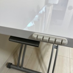 昇降式　デスク　テーブル　１１０㎝×６０㎝の画像