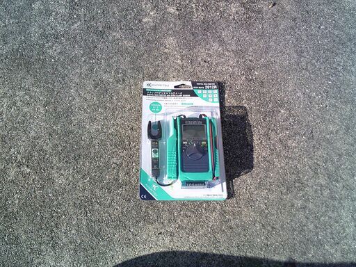 キョウリツ　クランプ付デジタルマルチメーター