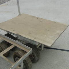 アルミハウスカー まとめて4台 タイヤは全て駄目だと思う 動作未チェック 中古品 現状品 ジャンク品の画像