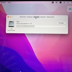 MacBookPro Retina 13-inch2015 SSD 1Tb増設メモリ8Gb新品バッテリーの画像