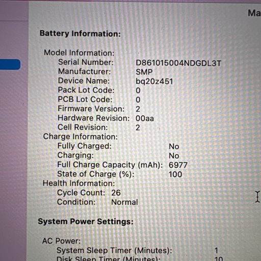 MacBookPro Retina 13-inch2015 SSD 1Tb増設メモリ8Gb新品バッテリー