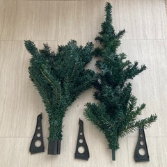 クリスマスツリーセットの画像