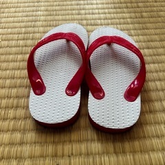 1度のみ島ぞうり15cmの画像