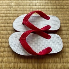 1度のみ島ぞうり15cmの画像