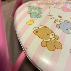 キティちゃん　豆椅子の画像