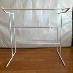 押入れ収納棚 ハンガーパイプの画像