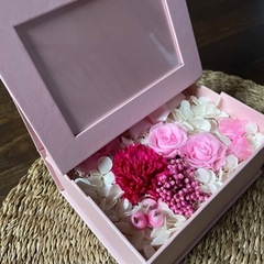 写真立て　フラワーフォトブックの画像