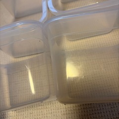 【IKEA】保存容器　弁当箱　キャニスター　750mL 1,4L プラスチックの画像