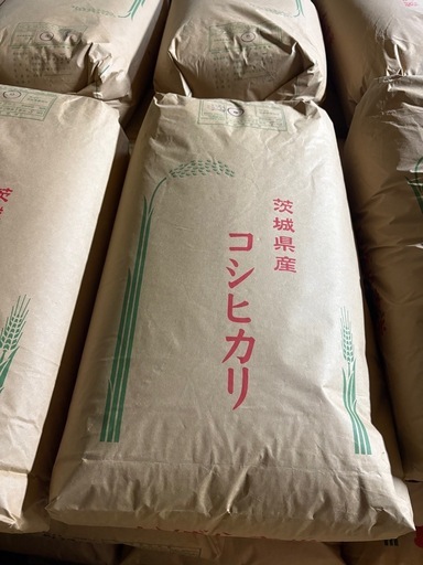 令和7年度那珂市産コシヒカリ 籾25.5kg