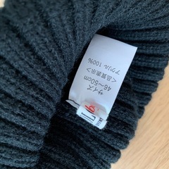 12)POLO baby 46〜50cmニット帽の画像