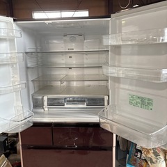 日立6ドアノンフロン冷凍冷蔵庫の画像