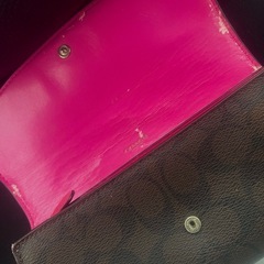 coach長財布*の画像