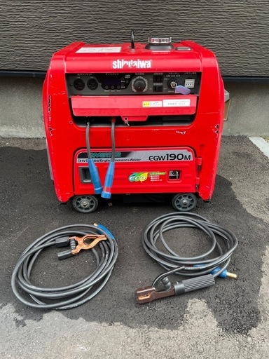 shindaiwa ウェルダー　溶接機・インバータ発電機