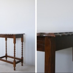 サイドテーブル 英国アンティークの画像