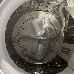 【良品】YAMADA 7.0kg洗濯機 YWM-T70H1 2021年制 通電確認済み 早い者勝ち 引取歓迎 配送OKの画像