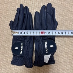 乗馬用手袋の画像
