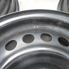 ホンダ純正スチールホイール15インチ6jホイール＆カバーセットの画像