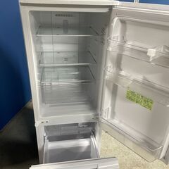 【良品】SHARP 2ドア冷蔵庫 SJ-D18G-W 2021年製 通電確認済み 179L 早い者勝ち 引取歓迎 配送OKの画像