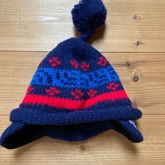 ノースフェイス  ベビーニット帽の画像