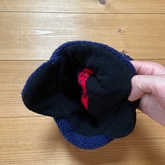 ノースフェイス  ベビーニット帽の画像