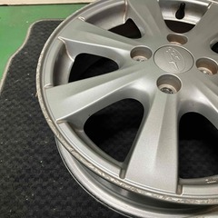 軽四アルミホイール　スバルR1/R2純正15インチ の画像