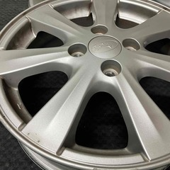 軽四アルミホイール　スバルR1/R2純正15インチ の画像