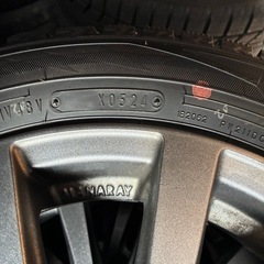 2024年製　スタッドレスアルミホイール付きお譲りします！します！の画像