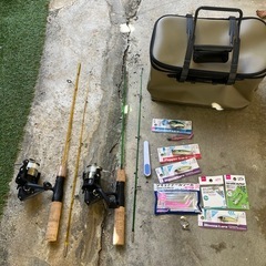 子供釣りの画像