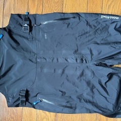 モンベル　パウダートラックビブ　品番1102471　男女兼用M　中古　黒　ゴアテックス　バックカントリーボード＆スキーに最適の画像