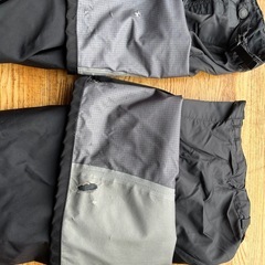 モンベル　パウダートラックビブ　品番1102471　男女兼用M　中古　黒　ゴアテックス　バックカントリーボード＆スキーに最適の画像