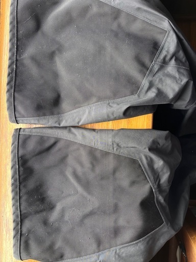 モンベルパウダートラックビブ品番1102471男女兼用M中古黒ゴアテック