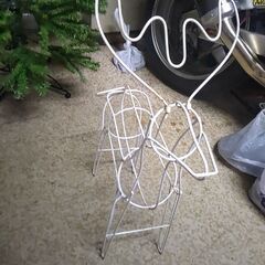 トナカイ　ワイヤーフレーム　中古ジャンク品の画像