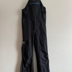 モンベル　パウダートラックビブ　品番1102471　男女兼用M　中古　黒　ゴアテックス　バックカントリーボード＆スキーに最適の画像