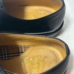 ★Burberry★革靴★黒★24.5cmの画像
